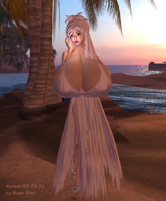 Aureon 84-24-36 - Sweater Girl, Evening Gown and Beach Nudes